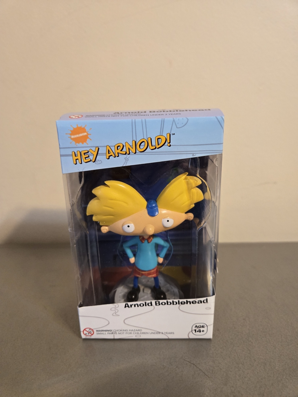 Hey Arnold! Arnold Shortman Bobblehead Figure – New In Box
